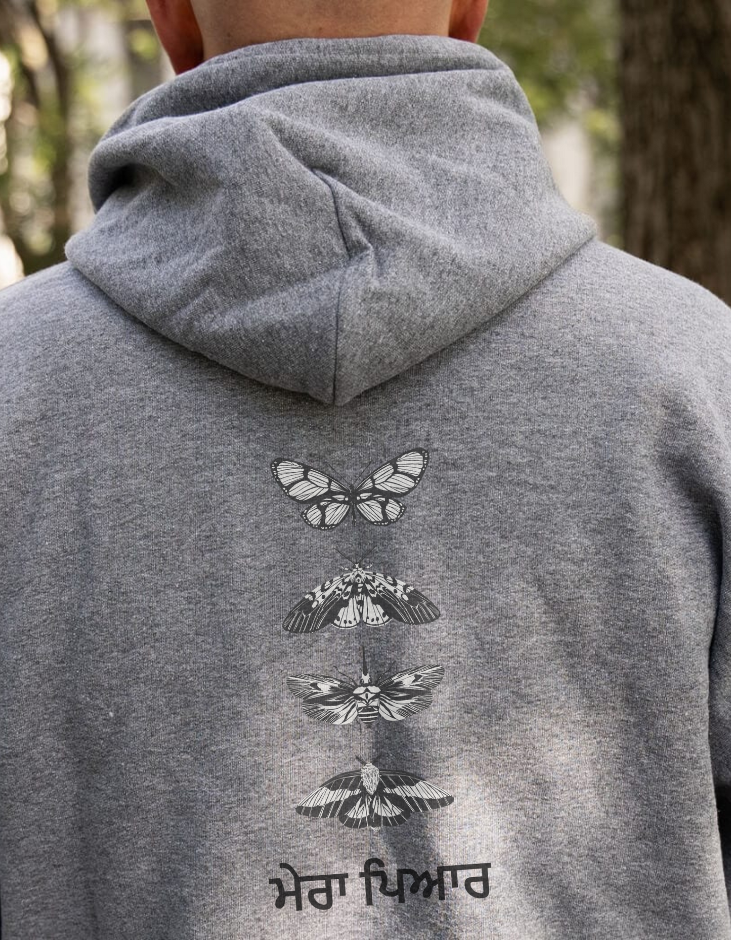 Flutter Love of Punjab - The Butterfly Hoodie